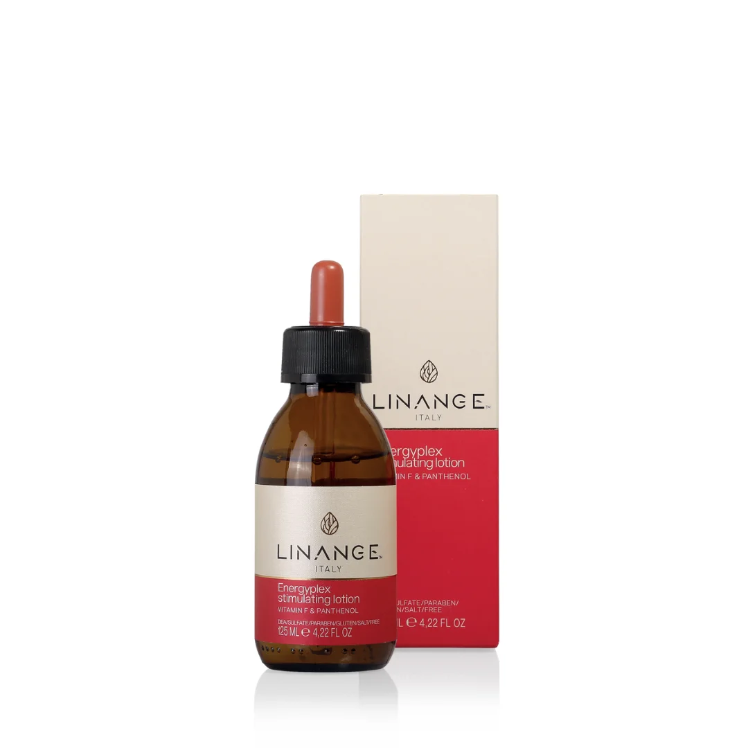 Linange Energyplex Lotion Bottle and Box